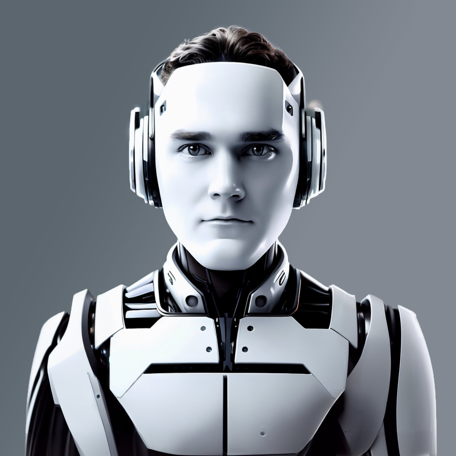 Bradley Arsenault robot portrait